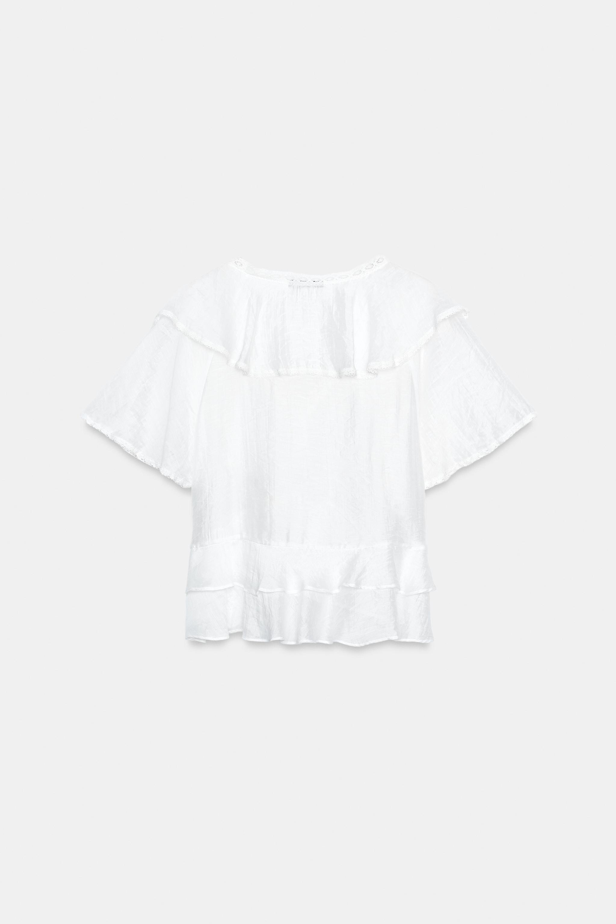 RUFFLED ROMANTIC SHIRT